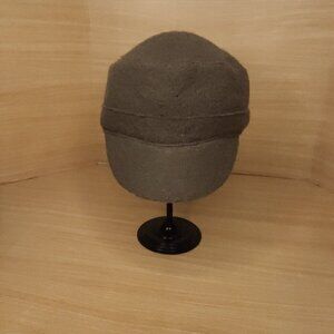 Scala Light Green Wool Newsboy Hat Cap